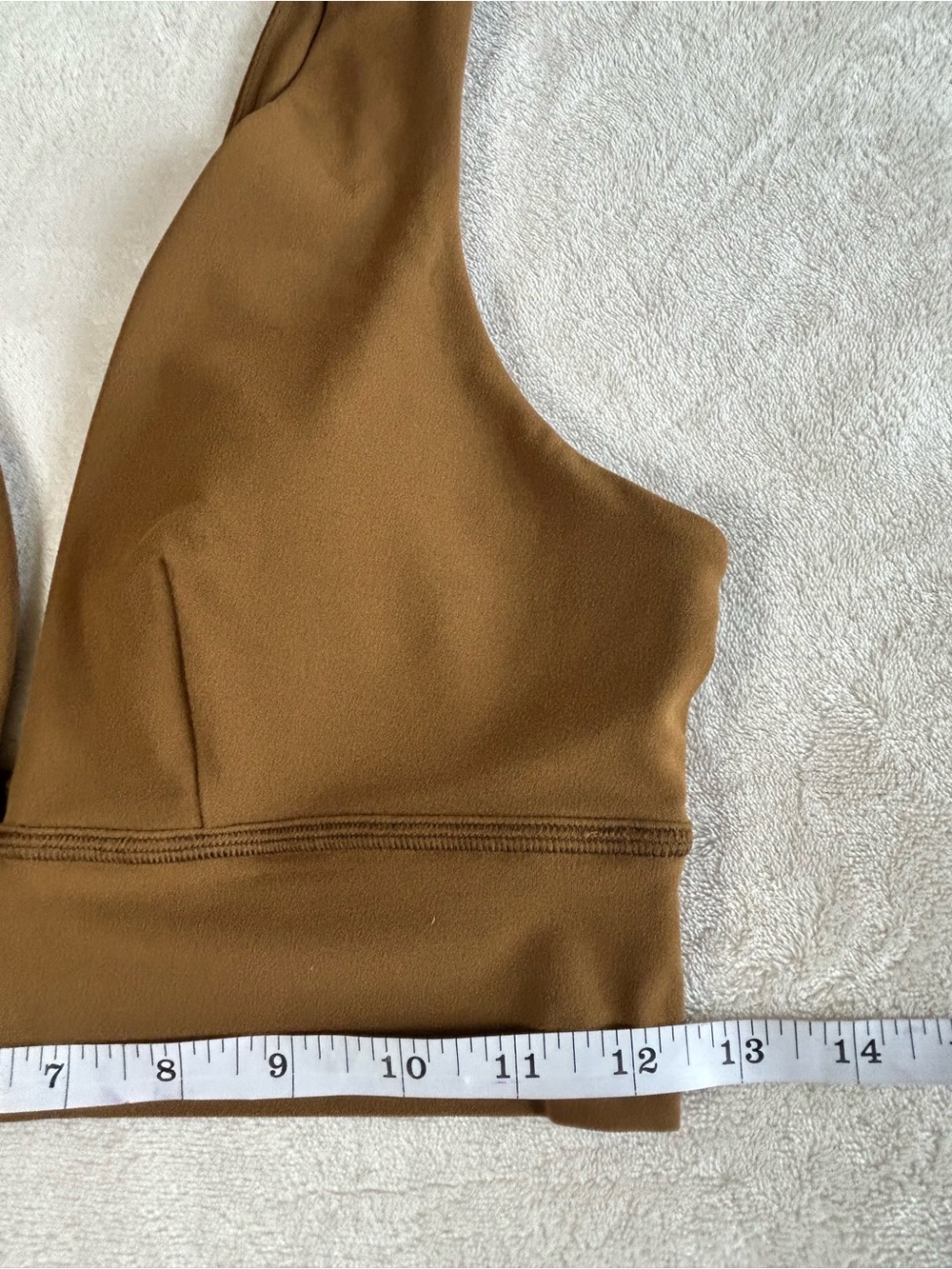 Vuori All The Feels Triangle Bra Rum Women’s Size M - Picture 13 of 16